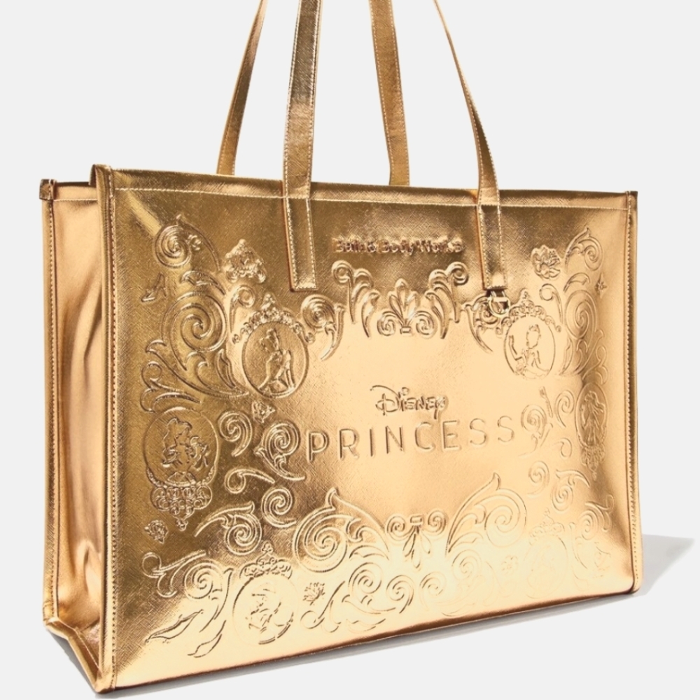Bath & Body Works Disney Princess Gold Tote Bag